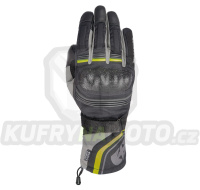 rukavice MONTREAL 4.0 DRY2DRY™, OXFORD (černé/šedé/žluté fluo)