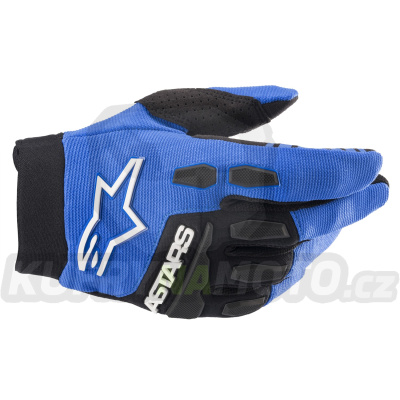 rukavice FULL BORE, ALPINESTARS, dětské (modrá/černá) 2024