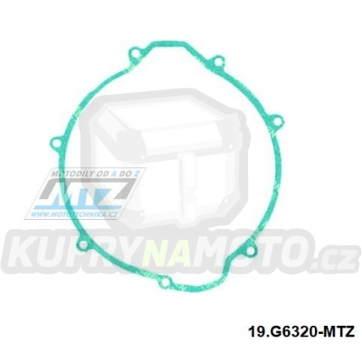 Těsnění víka spojky KTM 250EXC+300EXC / 90-03 + 360EXC / 96-97+380EXC / 98-02 + 250SX / 90-02+360SX / 96-97+380SX / 98-02