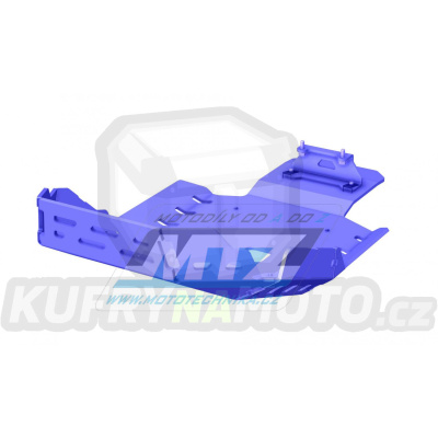 Kryt pod motor hliníkový Dual Sport - BMW F850GS Adventure / 21-22 - barva modrá