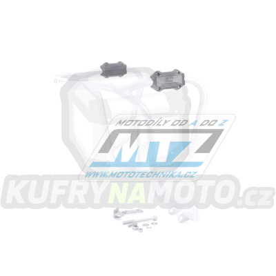 Padací rám Dual Sport Crash Bar - Suzuki DL250 V-Strom / 18-23 - barva bílá