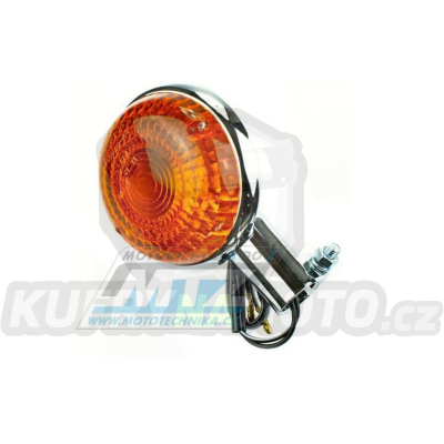 Blinkr (ukazatel směru) přední pravý / levý - Yamaha XV125Virago+XVS125 + XV250 + XVS250 + XV535Virago + XV650 + XVS650 + XV750 + XV1100Virago + XVS1100 + VMax1200 + XVZ1300 + XVZ1600