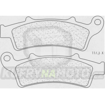 Brzdové destičky CL BRAKES 3056 MSC