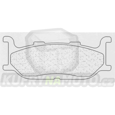 Brzdové destičky CL BRAKES 3058 MSC