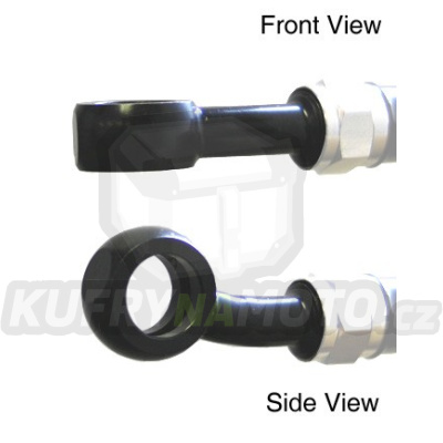 Banjo Venhill POWERHOSEPLUS 3/60085/BLACK 20° stranové zahnutí černý