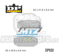 Destičky brzdové DP920 - DP BRAKES směs Premium Sinter OEM