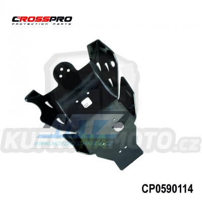 Kryt pod motor plastový DTC Engine Guard - Honda CRF450R / 09-16 (barva černá)