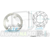 Kotouč brzdový - kulatý desing Classic - Suzuki DR350 / 90-99 + DR250 / 90-95
