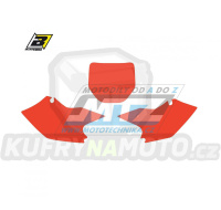 Polepy číslových tabulek (vystřižené) - Suzuki RMZ250 / 04-06 - barva červená