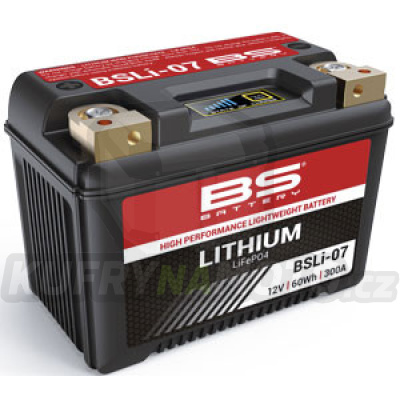 Lithiová motocyklová baterie BS-BATTERY BSLI-07