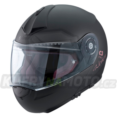 Vyklápěcí dámská přilba SCHUBERTH C3 Pro Women Matt Black