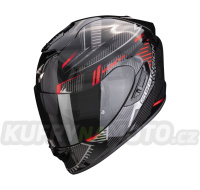 Moto přilba SCORPION EXO-1400 EVO AIR SHELL černo/červená