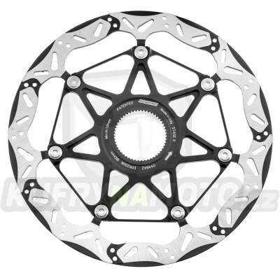 brzdový kotouč (průměr 180 mm, tloušťka 2,2 mm, Centerlock), BRAKING (Epta Stage 0)