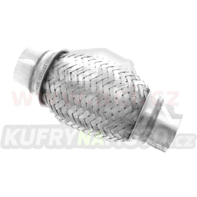 pružný člen výfuku PREMIUM, vnitř. průměr 48 mm / délka pr. členu 115 mm / celková délka 160 mm
