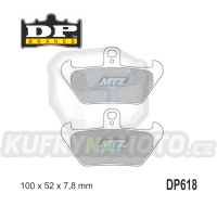 Destičky brzdové DP Brakes DP618 - směs Premium OEM Sinter