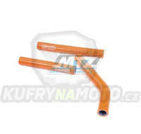 Hadice chladiče KTM 125SX / 07-15 + 150SX / 07-15 + Husqvarna TC125 / 14-15 - oranžové (sada 3ks)