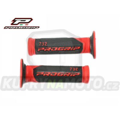 Rukojeti/Gripy Progrip 732 - červené