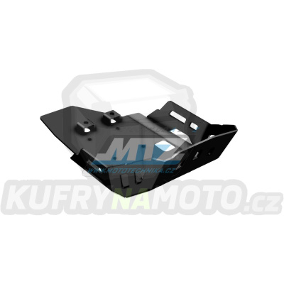 Kryt pod motor hliníkový Dual Sport - Triumph Tiger 800 XC+XCX+XR / 11-16 - barva černá