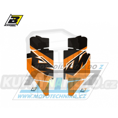 Polepy mřížek chladiče KTM SX+SXF / 23-25 - typ polepů Replica KTM Trophy