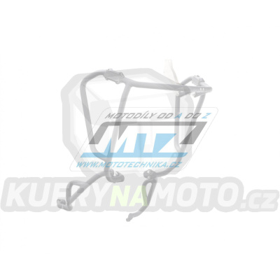 Padací rám Dual Sport Crash Bar - Honda CRF1100L Africa Twin Adventure Sport / 20-23 - barva stříbrná Ice Polished