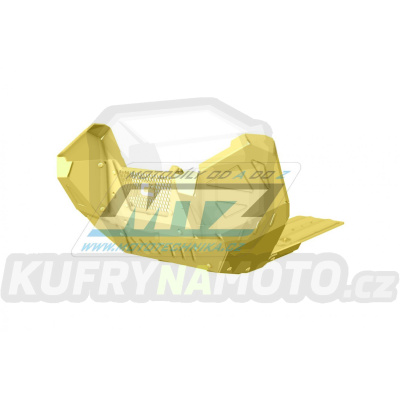 Kryt pod motor hliníkový Dual Sport -  Husqvarna Norden 901 Expedition / 23-24 - barva žlutá