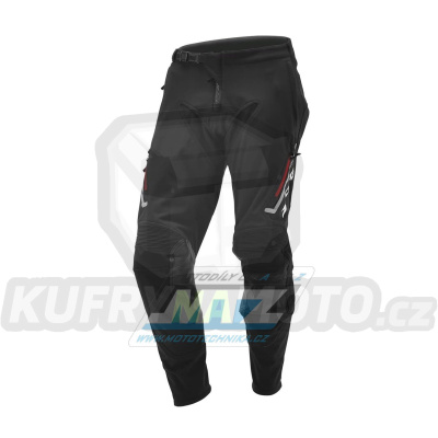Kalhoty motokros DFG Winter Ride Pants Offroad - zatepelené / černé - velikost 38