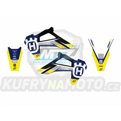Polepy na motocykl (sada polepů Dream) Husqvarna FC250+FC350+FC450 + TC125+TC250 / 19-22 + FE250+FE350+FE450+FE501 + TE125+TE250+TE300 / 20-23 - typ polepů Dream5