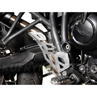 Kryt výfuku stříbrný SW Motech Triumph Tiger 800 XC 2010 - 2014 A08 SCT.11.174.10100/S-BC.18672