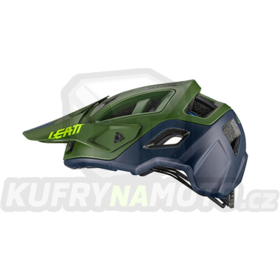 LEATT BIKE přilba helma MTB cyklo 3.0 ALL MOUNTAIN V21.1 přilba helma CACTUS barva ZELENÁ / NAVY VELIKOST M 55-59cm-1021000691-akce