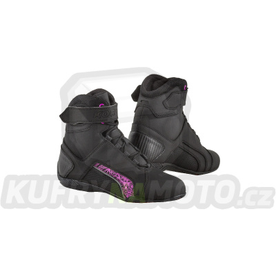 boty Velcro 2.0, KORE, dámské (černé/fialové)