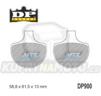 Destičky brzdové DP900-RDP DP Brakes - směs RDP X-RACE Titanium