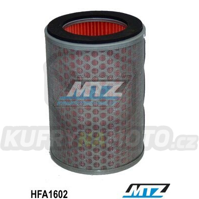 Filtr vzduchový HFA1602-MTZ - Honda CBF500 + CB600F Hornet + CB600S Hornet + CB600F USA + CBF600N + CBF600S