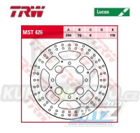 Kotouč brzdový TRW MST426 (256/70/4D) - Honda VFR800 / 06-13 + VFR800 Crossrunner / 11-14 + CB1000 / 08-16