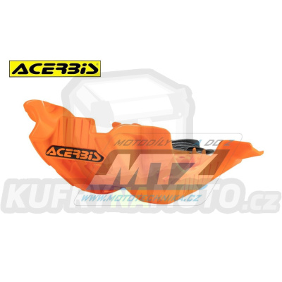 Kryt pod motor Acerbis Husqvarna FC250+FC350 / 19-22 +FX350 / 20-22 + KTM 250SXF+350SXF+250XCF+350XCF / 19-22 - barva oranžová/černá