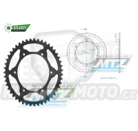 Rozeta ocelová (převodník) 0460-47zubů ESJOT ULTRALIGHT 50-32024-47-L Offroad (černá) - Kawasaki KX125+KX250+KX500+KXF250+KXF450+KDX175+KDX200+KDX220R+KDX250 +KLX250R+KLX250 D-Tracker+KLX250+KLX250SF+KLX300+KLX450R+KLX650R + Suzuki RM-Z250