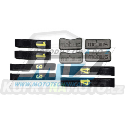 Pásky ortéz kolen MOBIUS Strap Replacement Kit (sada=pár) - velikost L