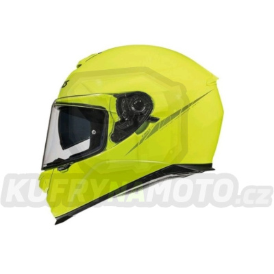 Integrální helma AXXIS EAGLE SV ABS solid lesklá fluor žlutá M