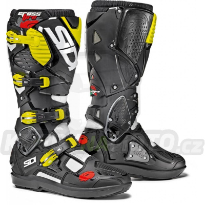 Boty Sidi CROSSFIRE 2 SRS yellow fluo/grey