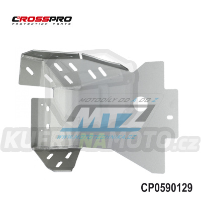 Kryt pod motor hliníkový ALU Engine Guard - Gas-Gas EC200 + EC250 + EC300 / 14-17