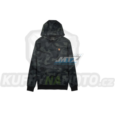 Mikina pánská Fox Head Camo Fleece Po - černá camo (velikost S)