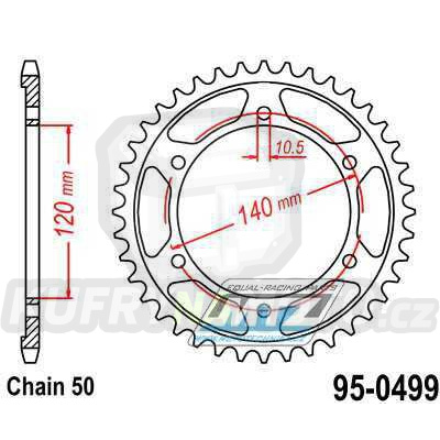 Rozeta MTZ 48 zubů-95-0499-48- výprodej JTR 499-48