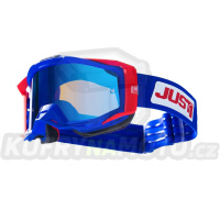 Brýle JUST1 IRIS 2.0 LOGO modro/červeno/bílé