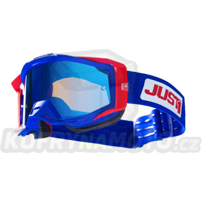 Brýle JUST1 IRIS 2.0 LOGO modro/červeno/bílé