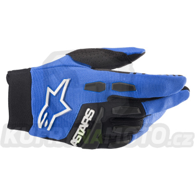 rukavice FULL BORE, ALPINESTARS (modrá/černá) 2024