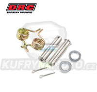 Sada čepů + pružin stupaček DRC FOOT PEG SPRING PIN SET - DRC D48-01-101 - Honda CRF150R / 07-23 + CRF250L+CRF250M / 12-20 + CRF300L + CRF250 Rally+CRF300 Rally + CRF1000L Africa Twin / 18-19 + CRF1100L Africa Twin / 20-24
