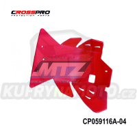 Kryt pod motor plastový DTC Engine Guard - BETA RR250 + RR300 (2takt) / 13-17 (barva červená)