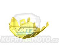Kryt pod motor hliníkový Dual Sport - Kawasaki KLE650 Versys / 07-14 - barva žlutá