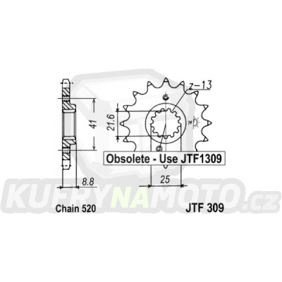 Kolečko F309-14-F309-14- výprodej