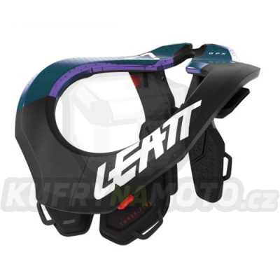 LEATT NECKBRACE chránič krku GPX 3.5 JUNIOR BLACK JUNIOR PROTECTOR BLACK / NAVY BLUE-1020003970