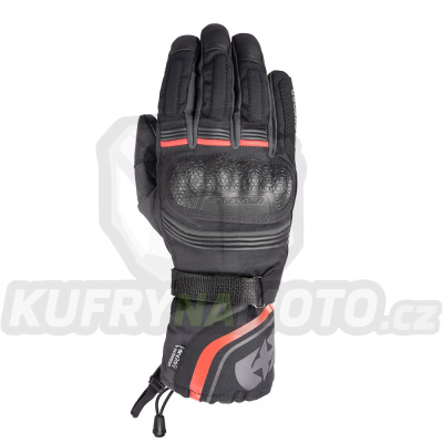 rukavice MONTREAL 4.0 DRY2DRY™, OXFORD (černé/šedé/červené)